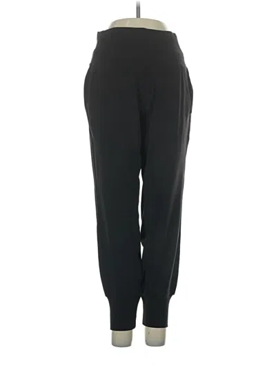 Pre-owned Athleta Track Pants In Black