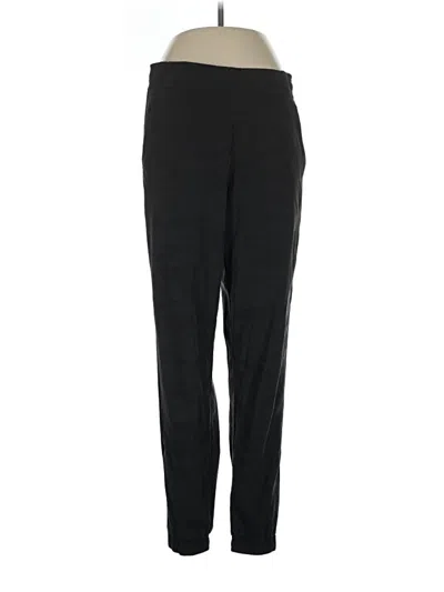 Pre-owned Athleta Track Pants In Black