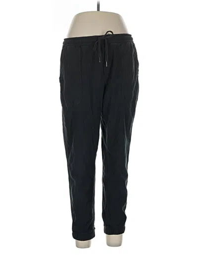 Pre-owned Athleta Track Pants In Black