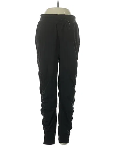 Pre-owned Athleta Track Pants In Black