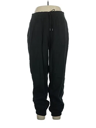 Pre-owned Athleta Track Pants In Black