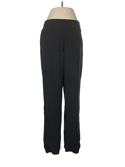 Pre-owned Athleta Track Pants In Black