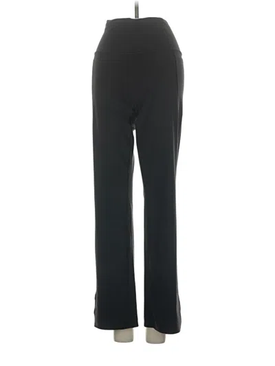 Pre-owned Athleta Track Pants In Black
