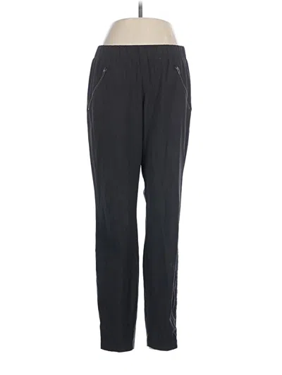 Pre-owned Athleta Track Pants In Black