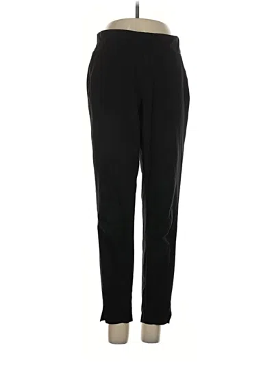 Pre-owned Athleta Track Pants In Black