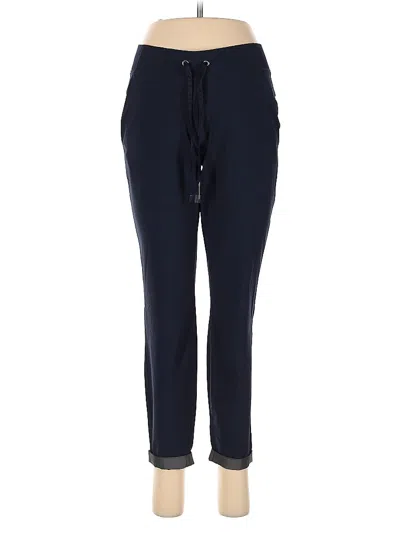 Pre-owned Athleta Track Pants In Blue