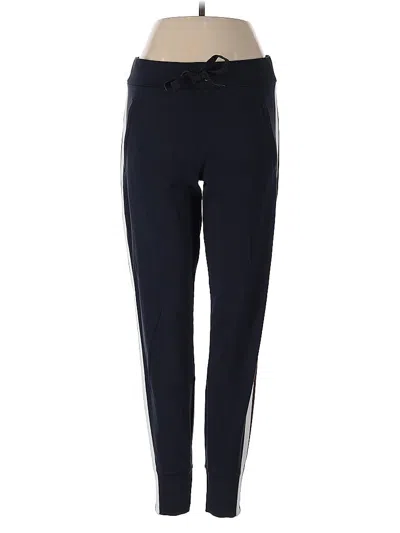 Pre-owned Athleta Track Pants In Blue