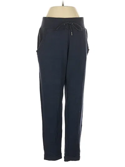 Pre-owned Athleta Track Pants In Blue