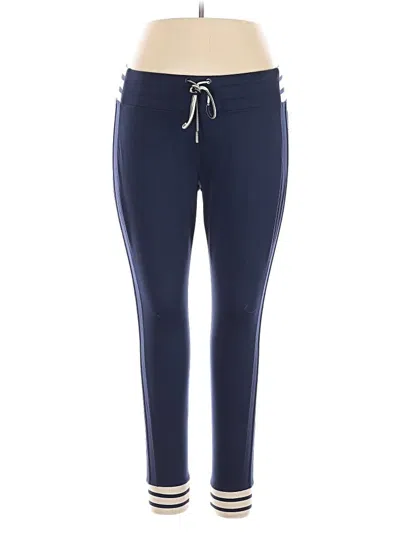 Pre-owned Athleta Track Pants In Blue