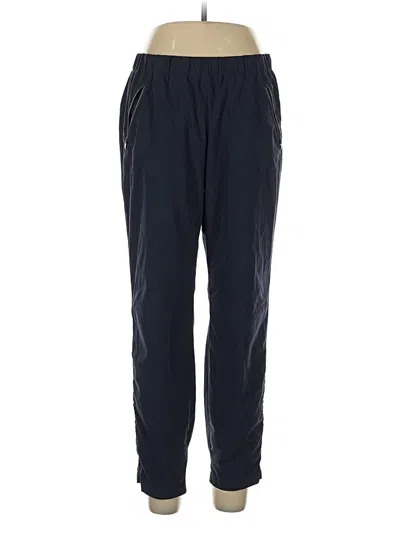 Pre-owned Athleta Track Pants In Blue