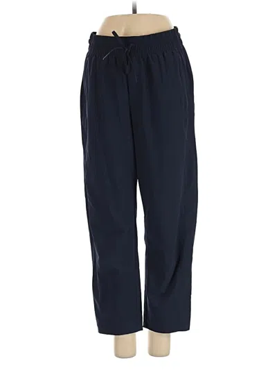 Pre-owned Athleta Track Pants In Blue