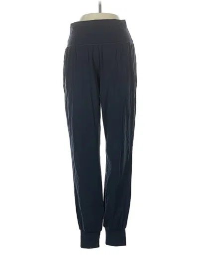 Pre-owned Athleta Track Pants In Blue