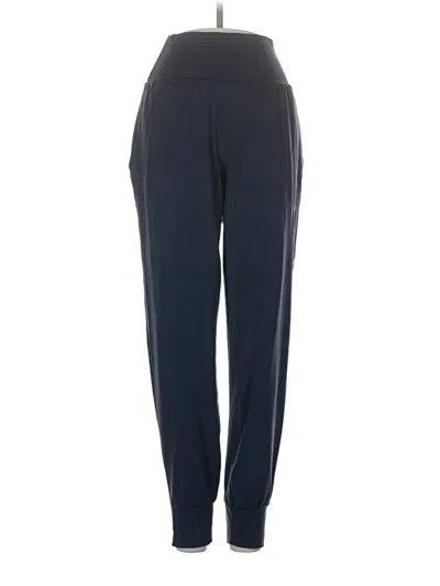 Pre-owned Athleta Track Pants In Blue