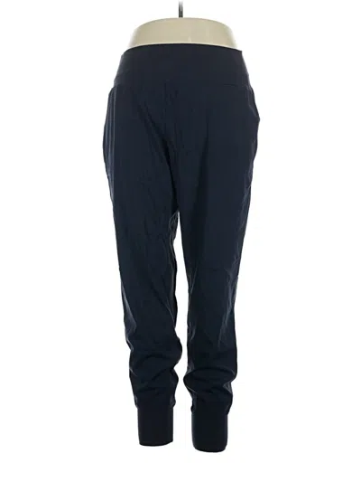 Pre-owned Athleta Track Pants In Blue