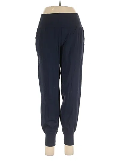 Pre-owned Athleta Track Pants In Blue