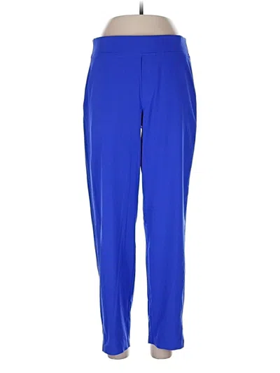 Pre-owned Athleta Track Pants In Blue