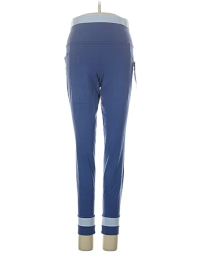 Pre-owned Athleta Track Pants In Blue