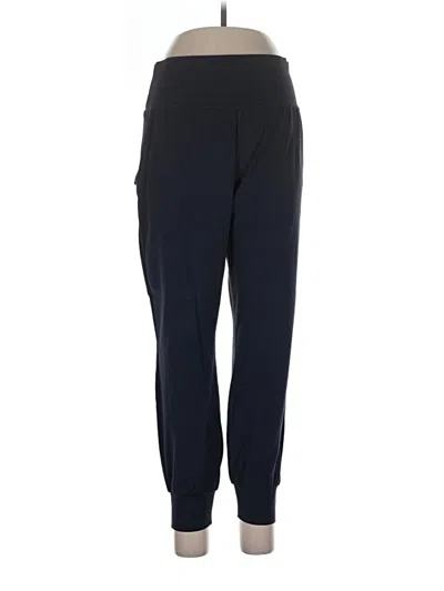 Pre-owned Athleta Track Pants In Blue