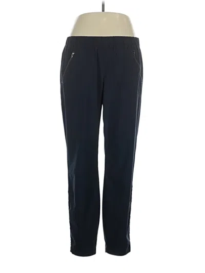 Pre-owned Athleta Track Pants In Blue