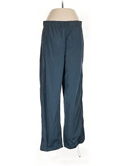 Pre-owned Athleta Track Pants In Blue