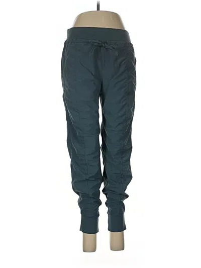 Pre-owned Athleta Track Pants In Blue