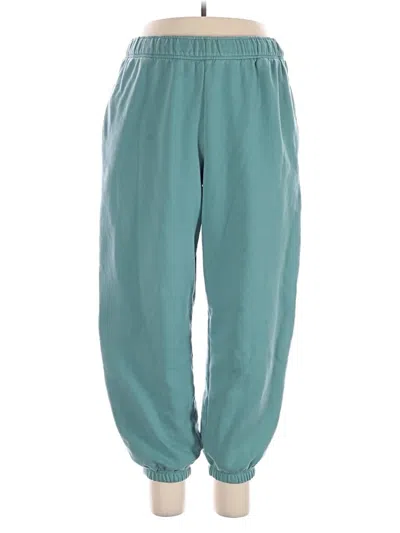 Pre-owned Athleta Track Pants In Blue