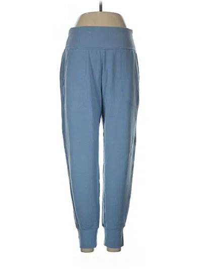 Pre-owned Athleta Track Pants In Blue