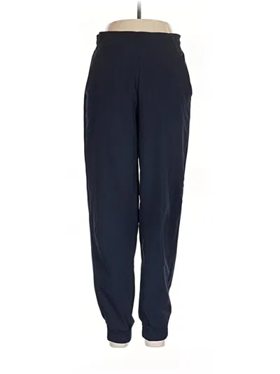 Pre-owned Athleta Track Pants In Blue