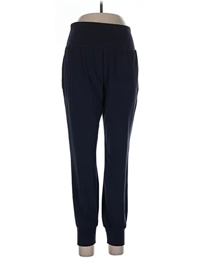 Pre-owned Athleta Track Pants In Blue