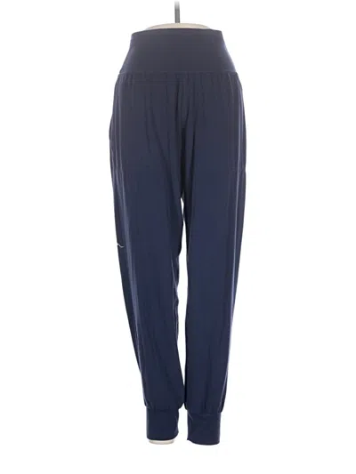 Pre-owned Athleta Track Pants In Blue