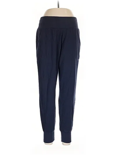 Pre-owned Athleta Track Pants In Blue