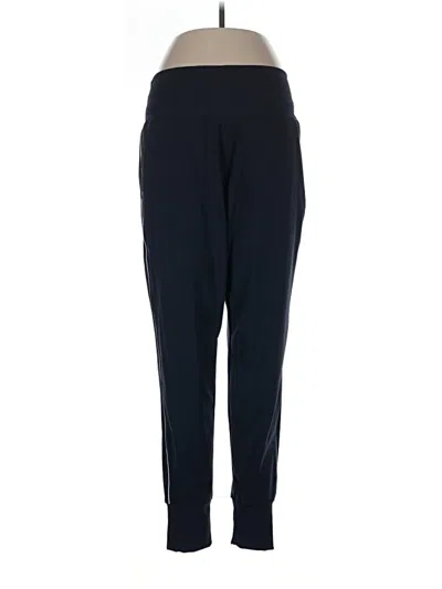 Pre-owned Athleta Track Pants In Blue