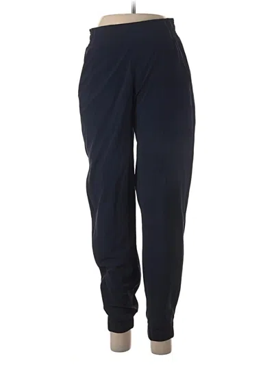 Pre-owned Athleta Track Pants In Blue