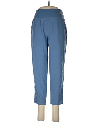 Pre-owned Athleta Track Pants In Blue