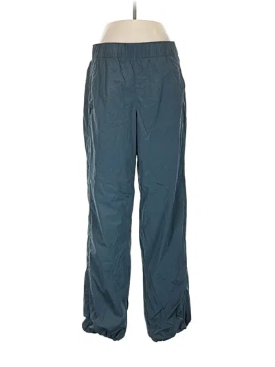 Pre-owned Athleta Track Pants In Blue