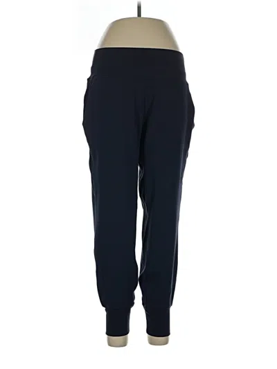 Pre-owned Athleta Track Pants In Blue