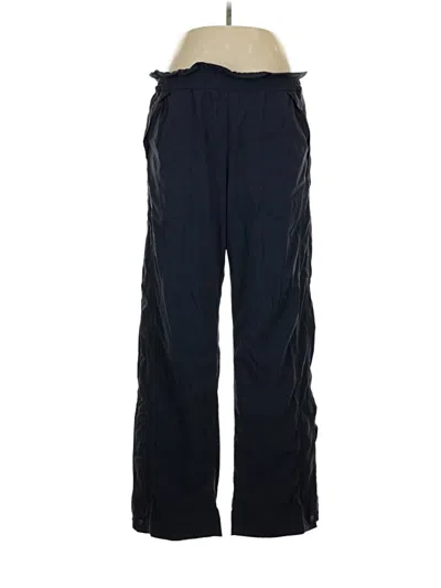 Pre-owned Athleta Track Pants In Blue
