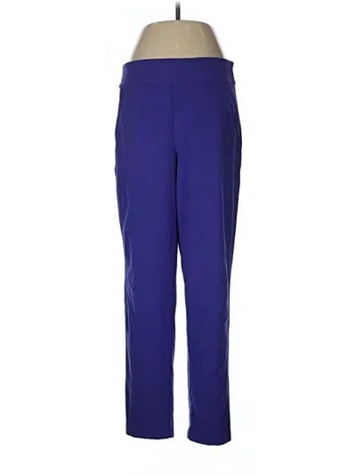 Pre-owned Athleta Track Pants In Blue