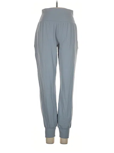 Pre-owned Athleta Track Pants In Blue
