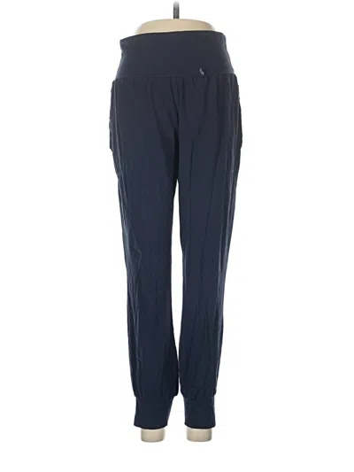 Pre-owned Athleta Track Pants In Blue