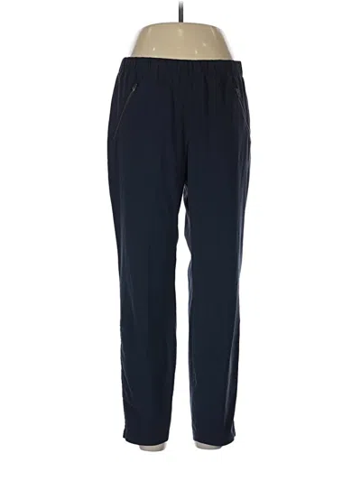 Pre-owned Athleta Track Pants In Blue