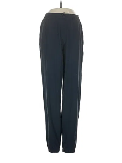 Pre-owned Athleta Track Pants In Blue