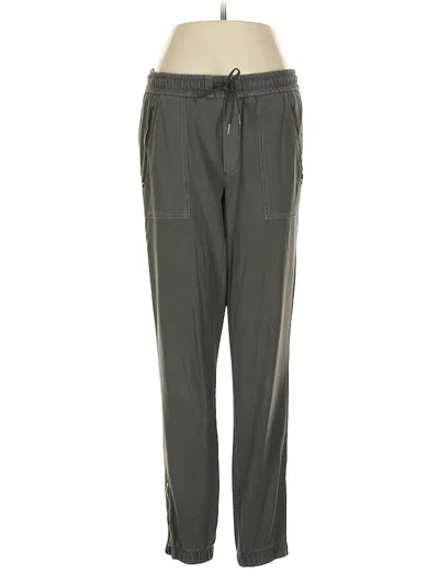 Pre-owned Athleta Track Pants In Gray