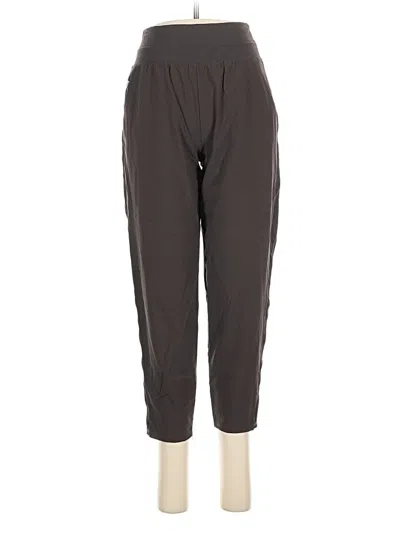 Pre-owned Athleta Track Pants In Gray