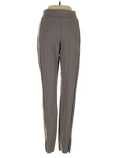 Pre-owned Athleta Track Pants In Gray