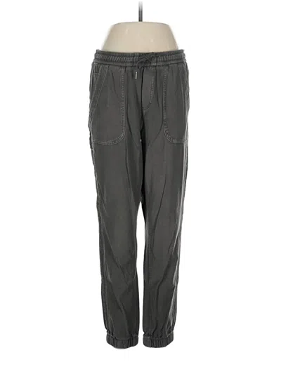 Pre-owned Athleta Track Pants In Gray