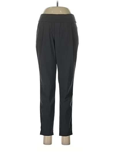 Pre-owned Athleta Track Pants In Gray