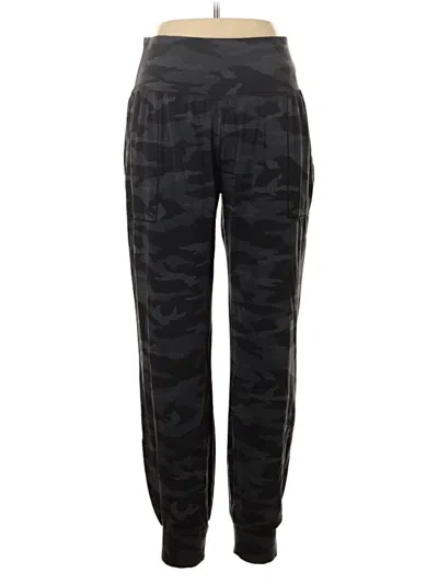 Pre-owned Athleta Track Pants In Gray