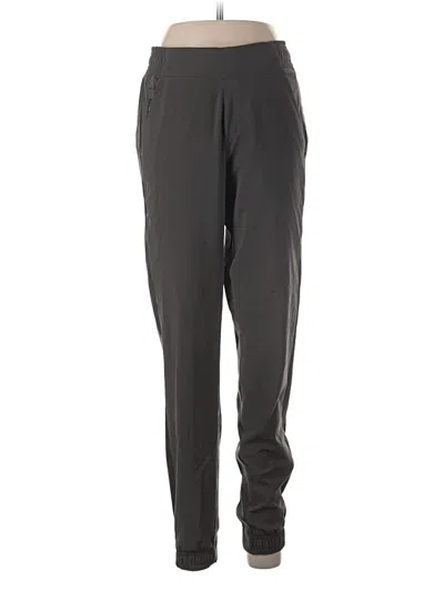 Pre-owned Athleta Track Pants In Gray
