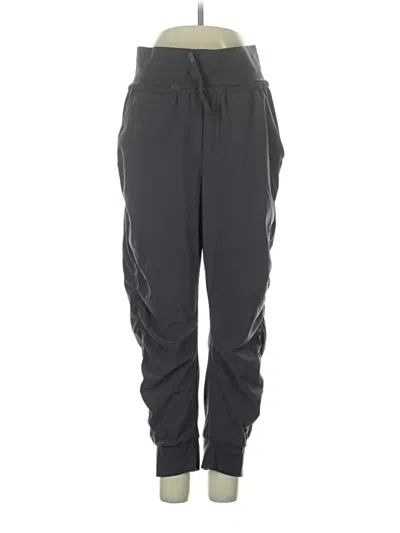 Pre-owned Athleta Track Pants In Gray
